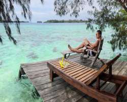 You can take a glimpse of diverse coral reefs at Perawan Beach. Overall the place is a good choice to spend a vacation for both Indonesians and touris